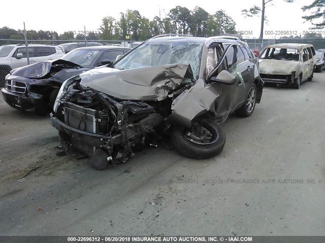 3GYFNCE39ES561839 - 2014 CADILLAC SRX PERFORMANCE COLLECTION Күміс түсті фото 2