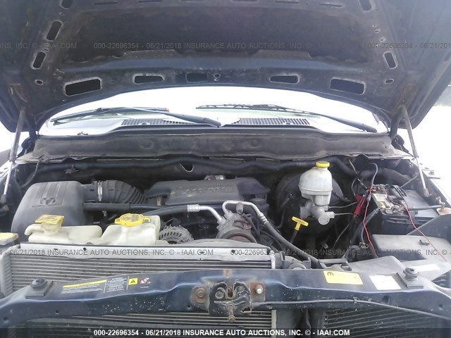 3D7KS28D95G734098 - 2005 DODGE RAM 2500 ST/SLT 蓝色 照片 10
