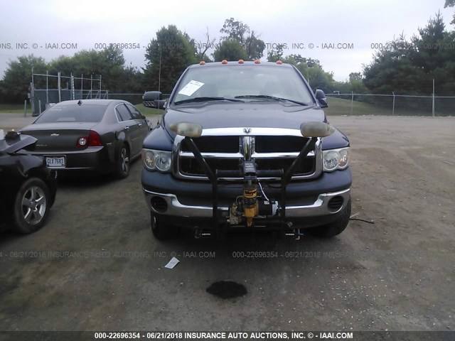 3D7KS28D95G734098 - 2005 DODGE RAM 2500 ST/SLT 蓝色 照片 6