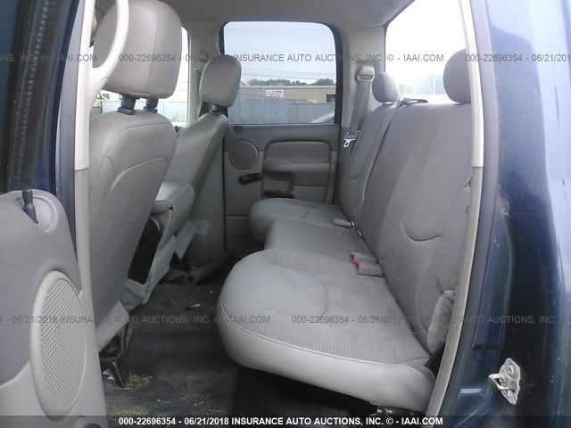 3D7KS28D95G734098 - 2005 DODGE RAM 2500 ST/SLT 蓝色 照片 8