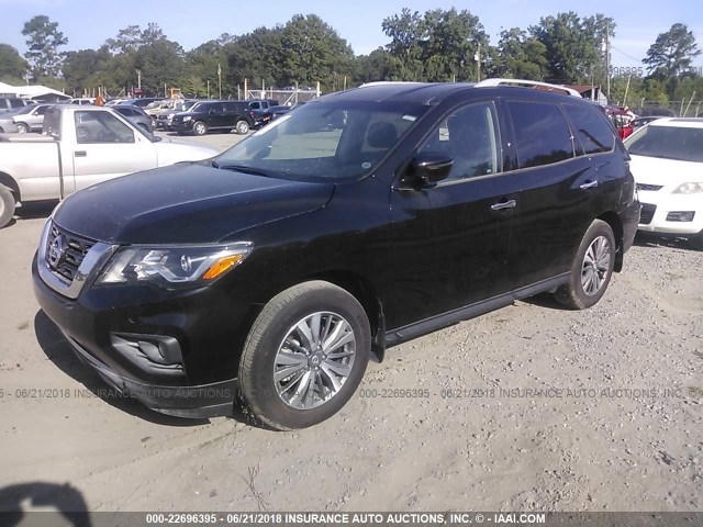 5N1DR2MN9HC639069 - 2017 NISSAN PATHFINDER S/SV/SL/PLATINUM 黑色 照片 2