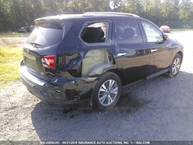 5N1DR2MN9HC639069 - 2017 NISSAN PATHFINDER S/SV/SL/PLATINUM 黑色 照片 4