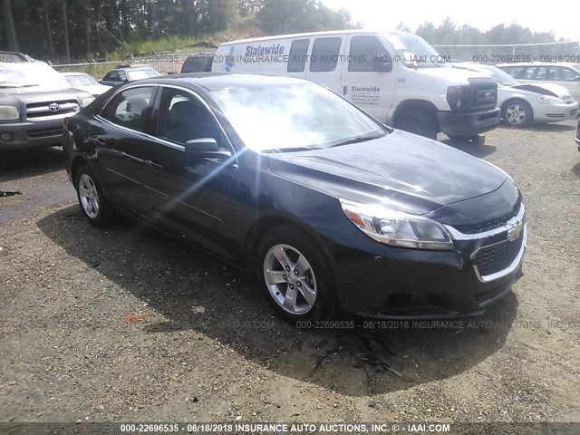 1G11B5SL2FF244007 - 2015 CHEVROLET MALIBU LS BLACK photo 1