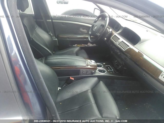 WBAGN63584DS54934 - 2004 BMW 745 LI Նավագույն լուսանկար 5
