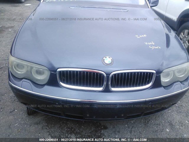 WBAGN63584DS54934 - 2004 BMW 745 LI Նավագույն լուսանկար 6