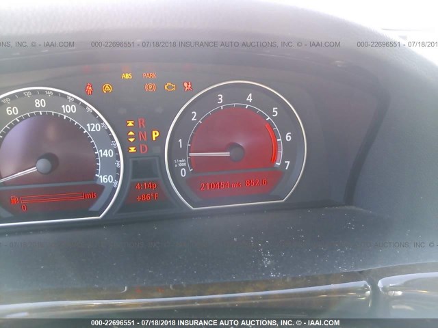 WBAGN63584DS54934 - 2004 BMW 745 LI Նավագույն լուսանկար 7