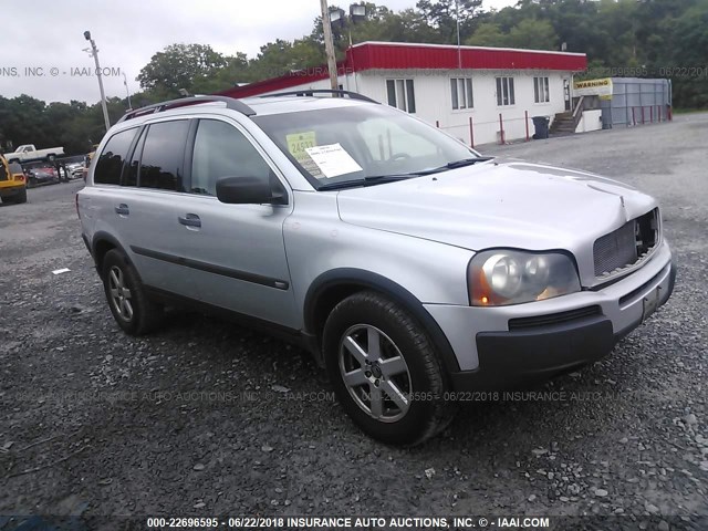 YV1CY592351217075 - 2005 VOLVO XC90 SILVER photo 1