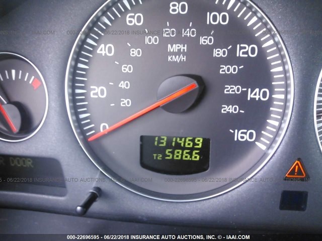 YV1CY592351217075 - 2005 VOLVO XC90 SILVER photo 7