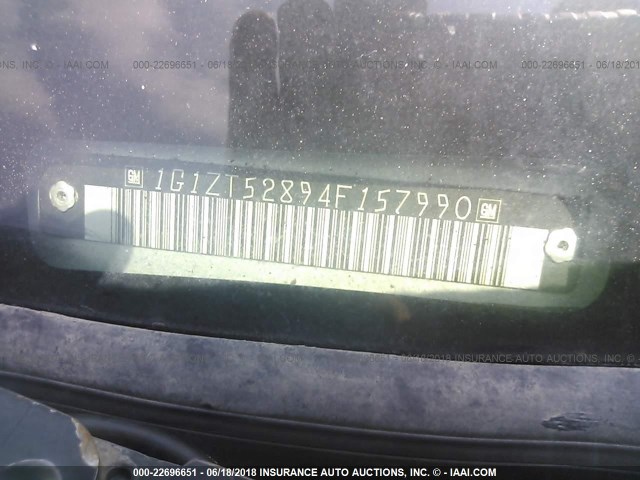 1G1ZT52894F157990 - 2004 CHEVROLET MALIBU LS 灰色 照片 9