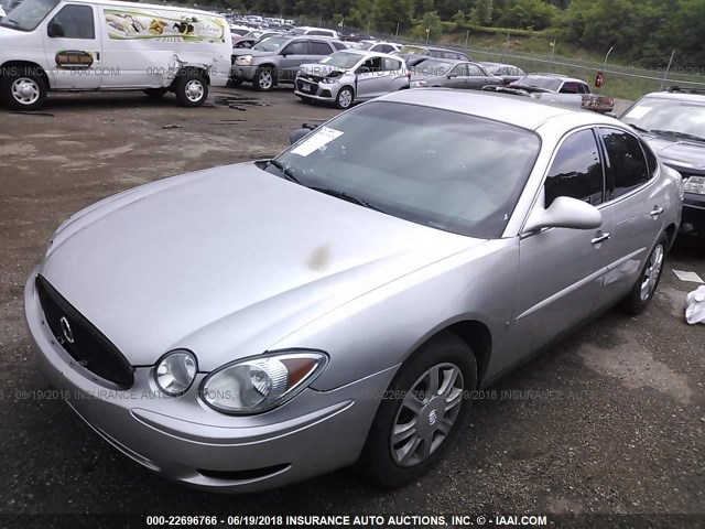 2G4WC582871197062 - 2007 BUICK LACROSSE CX GRAY photo 2