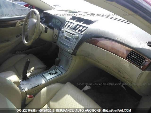 4T1FA38P76U068271 - 2006 TOYOTA CAMRY SOLARA SE/SLE RED photo 5