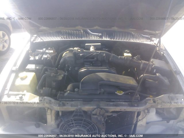 KNDJB7239X5616629 - 1999 KIA SPORTAGE SILVER photo 10