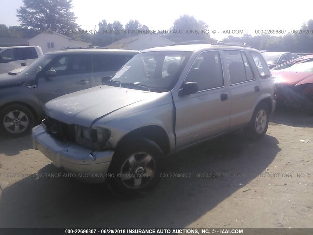 KNDJB7239X5616629 - 1999 KIA SPORTAGE SILVER photo 2