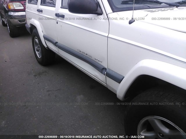 1J4FF68S2XL637542 - 1999 JEEP CHEROKEE SPORT/CLASSIC თეთრი ფოტო 6