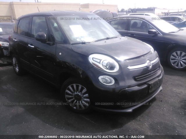 ZFBCFABH4EZ011724 - 2014 FIAT 500L EASY BLACK photo 1