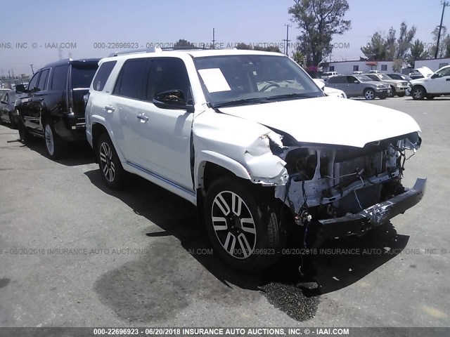 JTEBU5JR7G5359653 - 2016 TOYOTA 4RUNNER SR5 PREM/LTDL/TRAIL/TRD WHITE photo 1