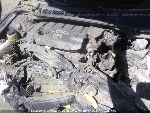 4T1BF3EK4AU061554 - 2010 TOYOTA CAMRY SE/LE/XLE 灰色 照片 10