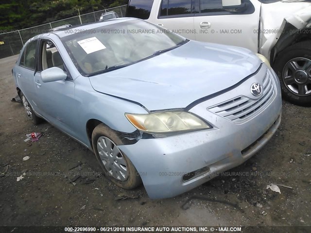 4T1BE46K17U609381 - 2007 TOYOTA CAMRY NEW GENERAT CE/LE/XLE/SE Light Blue photo 1