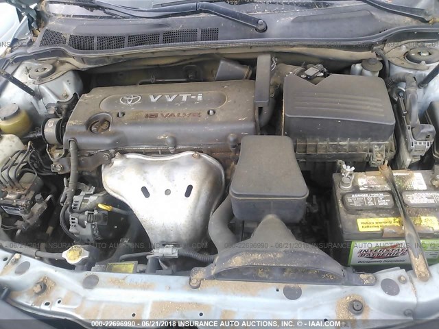 4T1BE46K17U609381 - 2007 TOYOTA CAMRY NEW GENERAT CE/LE/XLE/SE Light Blue photo 10