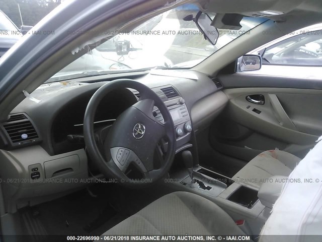 4T1BE46K17U609381 - 2007 TOYOTA CAMRY NEW GENERAT CE/LE/XLE/SE Light Blue photo 5