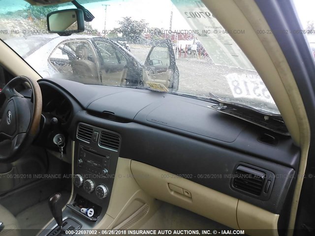 JF1SG67657H723572 - 2007 SUBARU FORESTER 2.5X LL BEAN GREEN photo 5