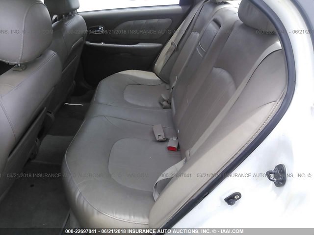 KMHWF35H04A024805 - 2004 HYUNDAI SONATA GLS/LX WHITE photo 8