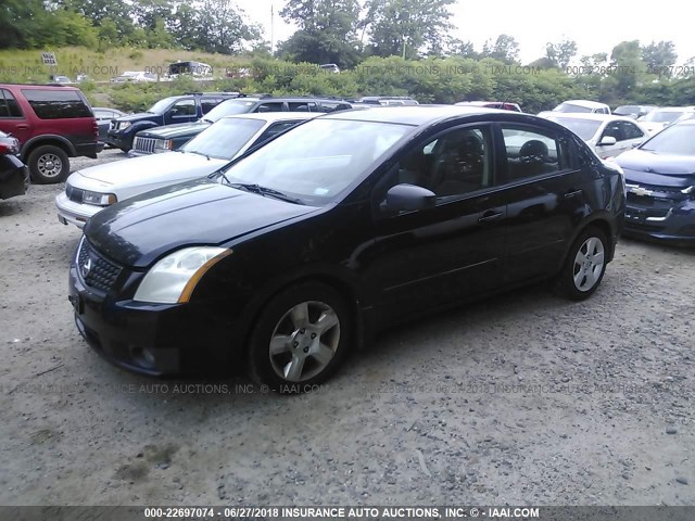 3N1AB61E47L682361 - 2007 NISSAN SENTRA 2.0/2.0S/2.0SL BLACK photo 2