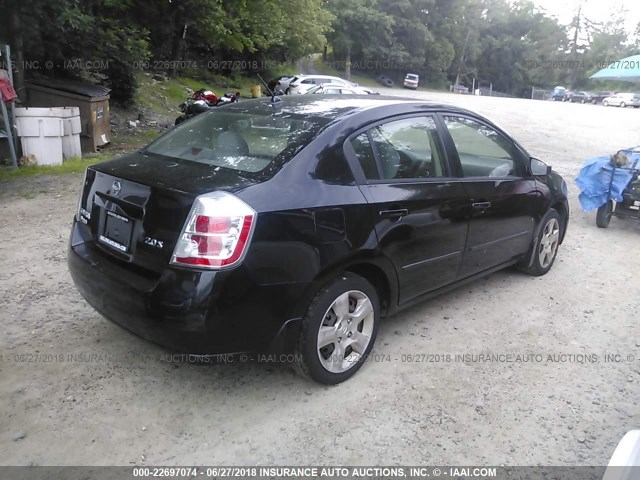 3N1AB61E47L682361 - 2007 NISSAN SENTRA 2.0/2.0S/2.0SL BLACK photo 4