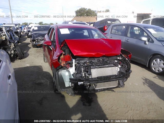 KNADN5A33C6029418 - 2012 KIA RIO EX/SX RED photo 1