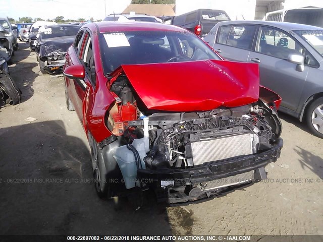 KNADN5A33C6029418 - 2012 KIA RIO EX/SX RED photo 6