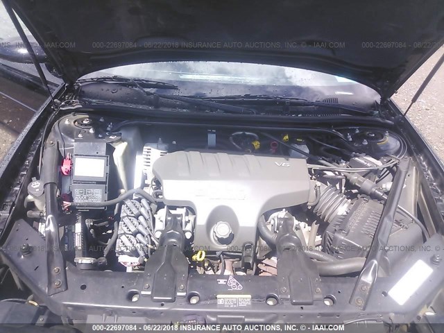 2G1WX15K829198950 - 2002 CHEVROLET MONTE CARLO SS შავი ფოტო 10