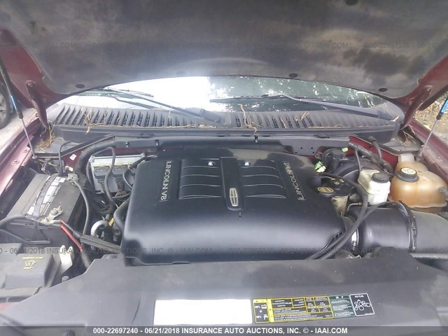 5LMFU28R33LJ50662 - 2003 LINCOLN NAVIGATOR BURGUNDY photo 10