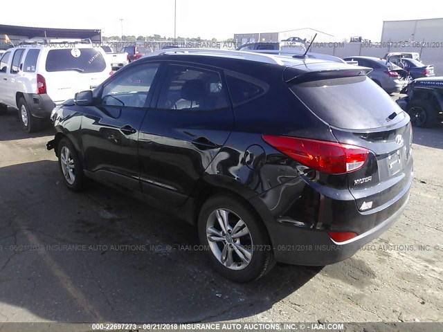 KM8JU3ACXBU257693 - 2011 HYUNDAI TUCSON GLS/LIMITED 黑色 照片 3