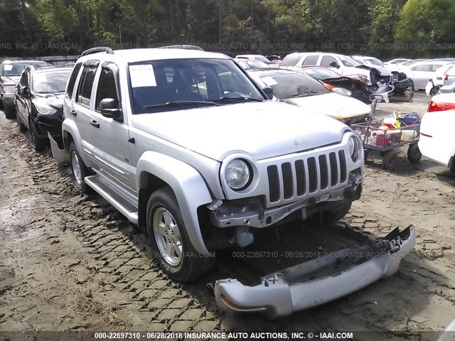 1J4GL58K02W267934 - 2002 JEEP LIBERTY LIMITED SILVER photo 6