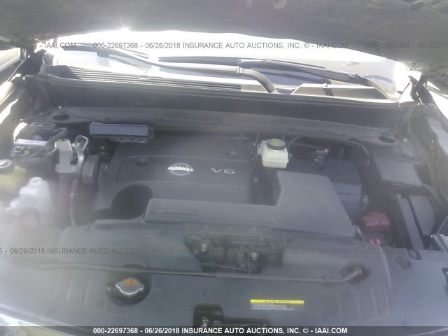 5N1AR2MN9DC668715 - 2013 NISSAN PATHFINDER S/SV/SL/PLATINUM 蓝色 照片 10