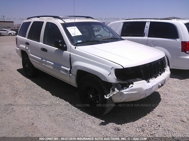 1J4GW48N04C199036 - 2004 JEEP GRAND CHEROKEE LAREDO/COLUMBIA/FREEDOM 白色 照片 1
