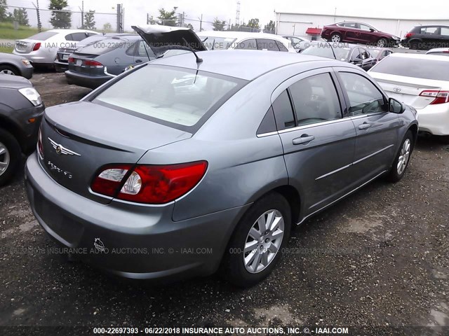 1C3LC46K87N554747 - 2007 CHRYSLER SEBRING GRAY photo 4