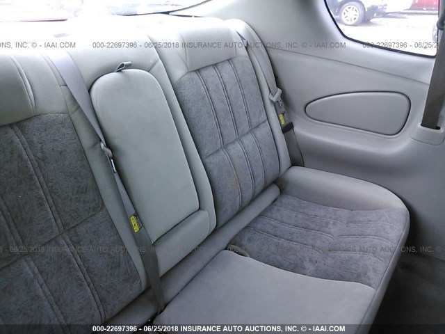 2G1WW12E659172546 - 2005 CHEVROLET MONTE CARLO LS წითელი ფოტო 8