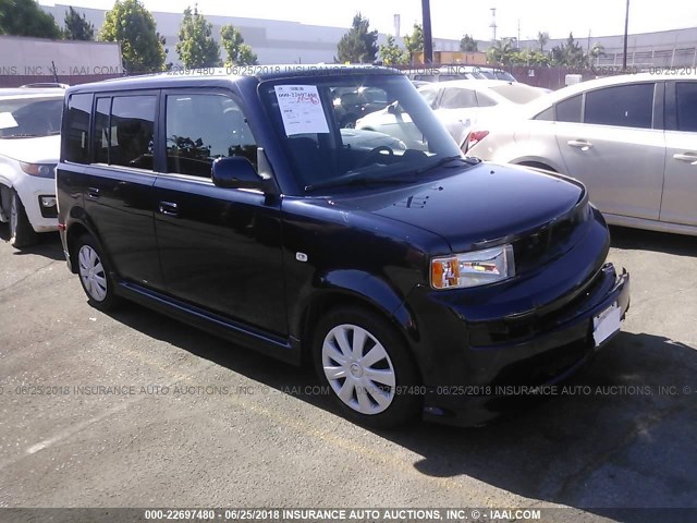 JTLKT324864076007 - 2006 TOYOTA SCION XB ლურჯი ფოტო 1