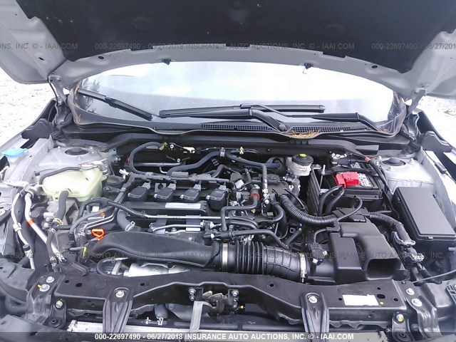 2HGFC3B79HH352919 - 2017 HONDA CIVIC EXL 灰色 照片 10