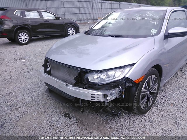 2HGFC3B79HH352919 - 2017 HONDA CIVIC EXL 灰色 照片 6