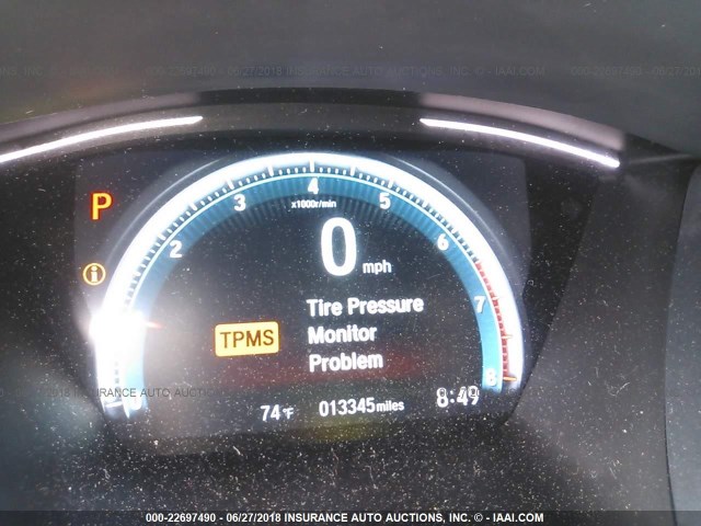 2HGFC3B79HH352919 - 2017 HONDA CIVIC EXL 灰色 照片 7