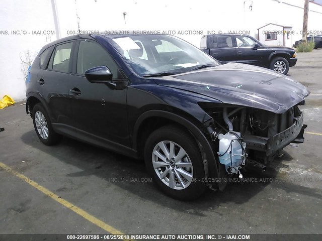 JM3KE2BE0E0342478 - 2014 MAZDA CX-5 SPORT BLACK photo 1