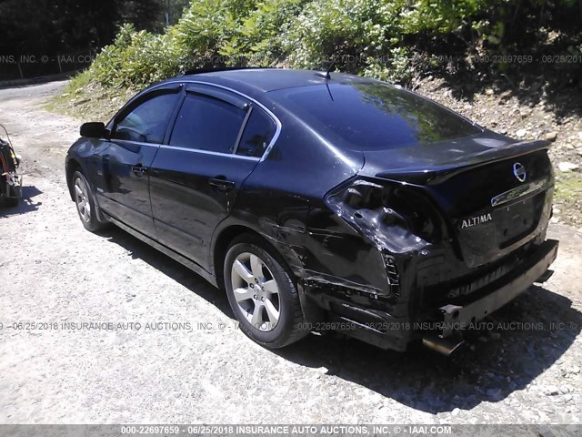 1N4CL21EX7C177986 - 2007 NISSAN ALTIMA HYBRID BLACK photo 3