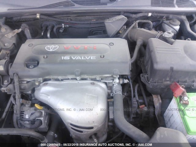 4T1BE32K72U517670 - 2002 TOYOTA CAMRY LE/XLE/SE 绿色 照片 10