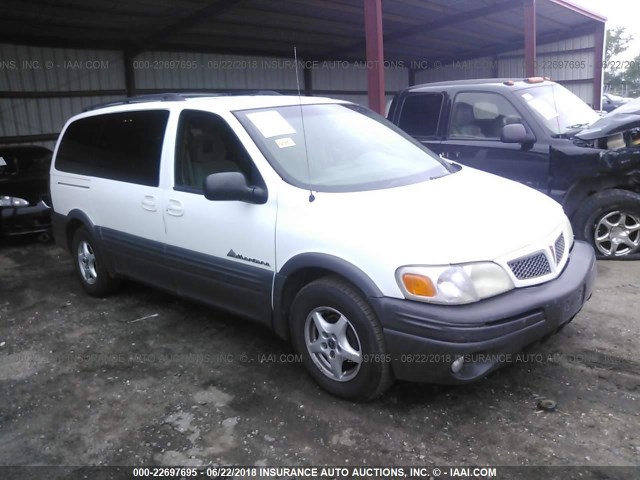 1GMDX03E22D132818 - 2002 PONTIAC MONTANA WHITE photo 1