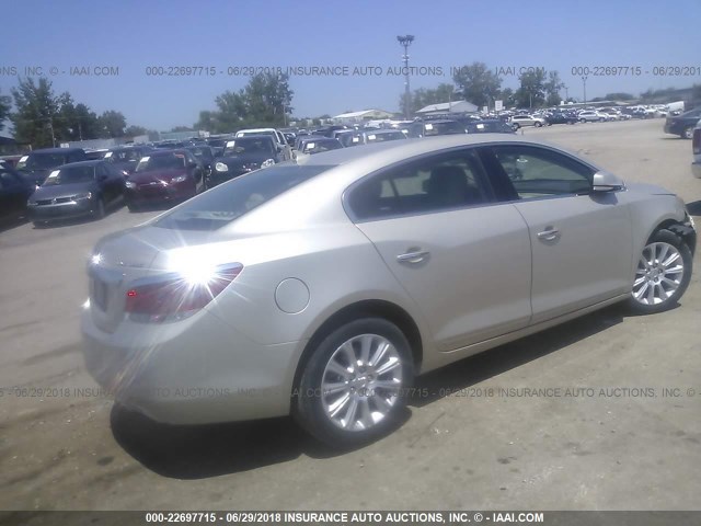 1G4GF5E34DF250675 - 2013 BUICK LACROSSE PREMIUM TAN photo 4