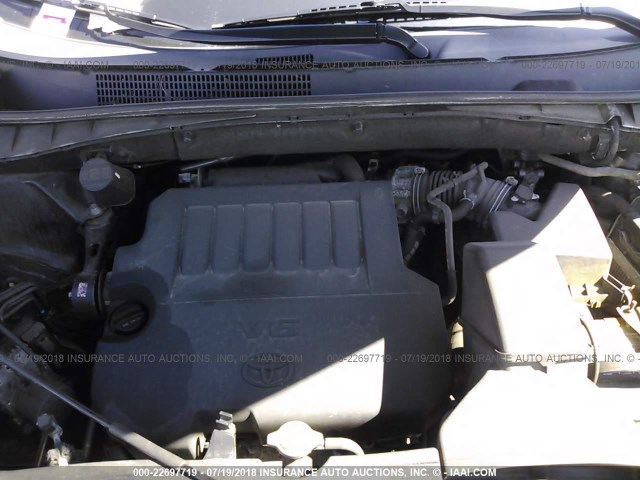 5TDBKRFH3FS087189 - 2015 TOYOTA HIGHLANDER LE/LE PLUS BLACK photo 10