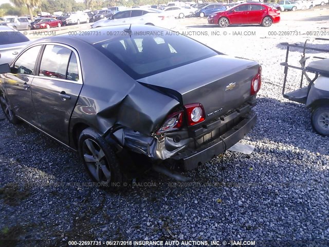 1G1ZC5E13BF114631 - 2011 CHEVROLET MALIBU 1LT GRAY photo 6