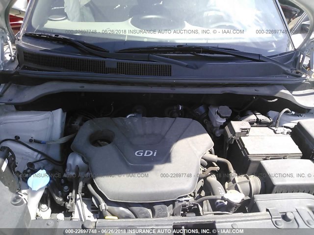 KNDJN2A22G7858265 - 2016 KIA SOUL 银色 照片 10